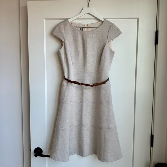 Anne Klein Cap Sleeve dress size 6 - Picture 2 of 12